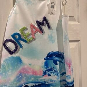 Hanna Banana Dolphin sequin dress